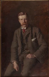 Portret van Henry Straker, 1890