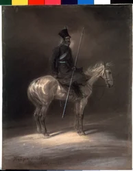 Kozak te paard