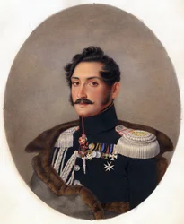 Portret van prins Alexey Fyodorovich Orlov