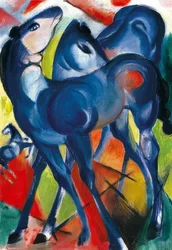 De blauwe veulens