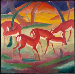 Rode herten 1, 1910