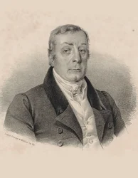 Portret van de dirigent en componist Joseph Weigl 1766-1846, ca. 1830