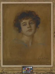 Portret van een jonge vrouw