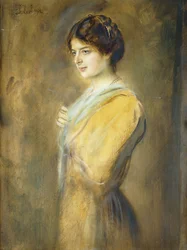 Portret van Grafin Ilse Seilern, driekwart lengte