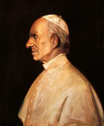 Portret van Paus Leo XIII