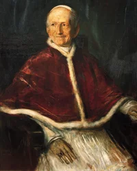 Portret van paus Leo XIII