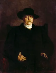 Portret van Prins Otto von Bismarck