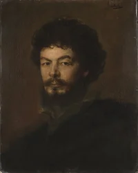 Portret van de Architect en Beeldhouwer Lorenz Gedon