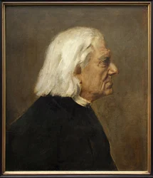 De componist Franz Liszt (1811-1886)