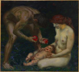 Adam en Eva De Familie, 1912