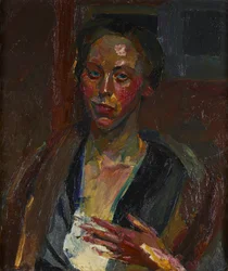 De Zweedse schilder Ella Wanner