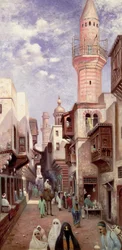 Een Arabische Straatscène
