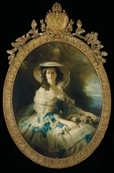 Portret van keizerin Eugenie