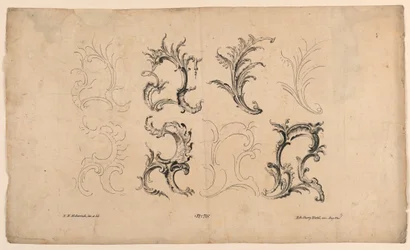 Rocaille Motief, uit Set Nr. 76