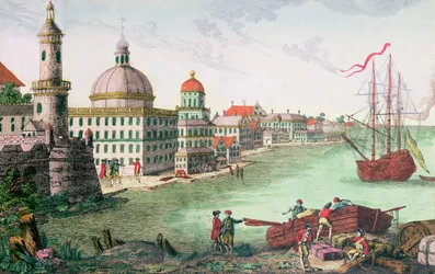 Uitzicht op Quebec