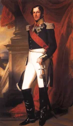 Dutch: Portret van koning Leopold I in uniform Portrait of King Leopold I in uniform