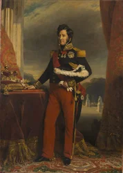 Frans:  Louis-Philippe 1er, Roi des Francais (1773-1850) Louis Philippe I in het uniform van de generaal officier