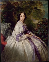 Portret van gravin Maria Ivanovna Lamsdorf, née Beck, 1859