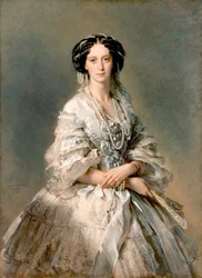 Portret van Maria Alexandrovna, 1857