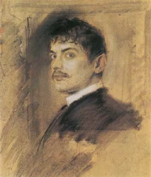 Portret van Franz Stuck