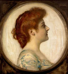 Portret van een dame