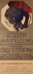 F. v. Stuck / Poster Int. Kunsttentoonstelling
