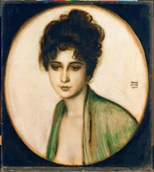Franz von Stuck, Portret van mevrouw Feez