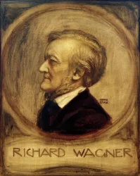 Richard Wagner, geschilderd door Franz von Stuck