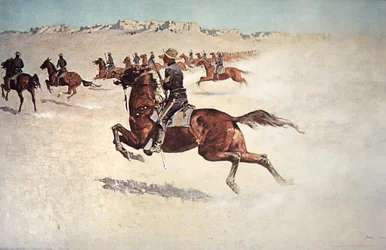 Buffalo Soldiers in Achtervolging