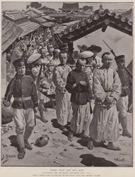 Degenen die niet liepen (litho)