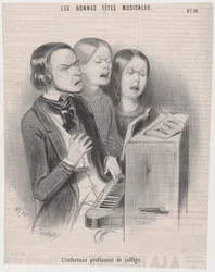 De ongelukkige leraar muziektheorie, 1840