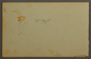 Tekening, Wolkenstudie, 1844
