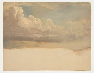 Tekening, Wolkenstudie, maart 1871