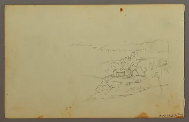Tekening, Wolkenstudie, mogelijk 1844