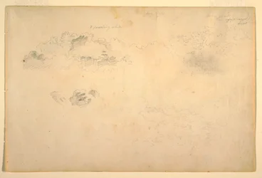 Tekening, Wolken, 1844