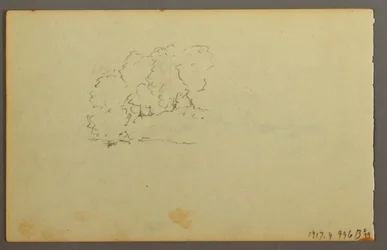 Tekening, Wolken, 1844