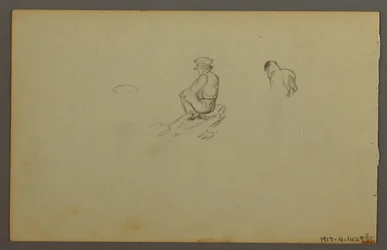 Tekening, Duinen, 1844