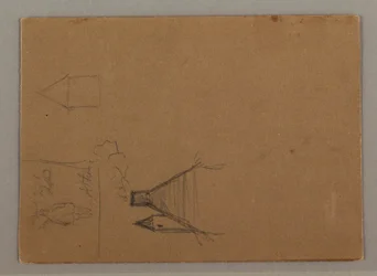 Tekening, Figuur, Daken, mogelijk 1869