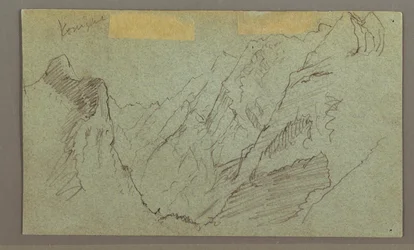 Tekening, Bergvallei, mogelijk 1868