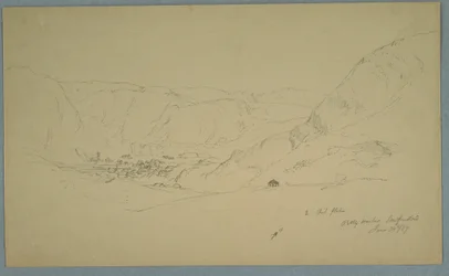 Tekening, Kleine haven, 24 juni 1859