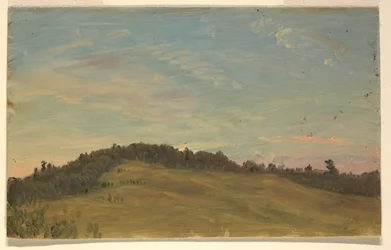 Tekening, Zomerlandschap, 1870-80