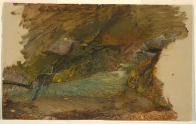 Tekening, Bosbeek, 1850-60