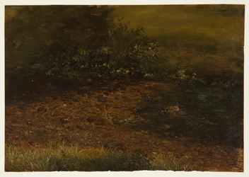 Tekening, Bosbeek in de Catskills, september 1848