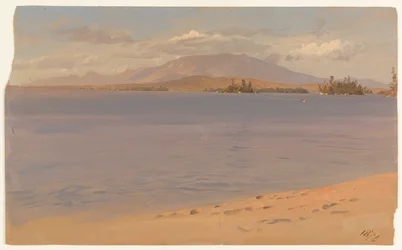 Mount Katahdin vanaf Lake Millinocket