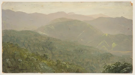 Berglandschap, Jamaica