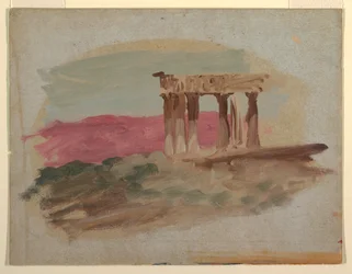 Ruïnes van Dorische Tempel, Korinthe