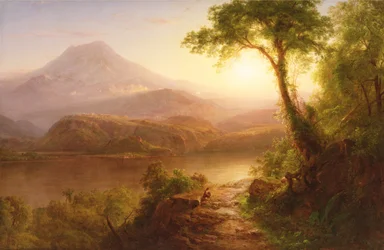 Tropisch landschap: Zuid-Amerikaans landschap
