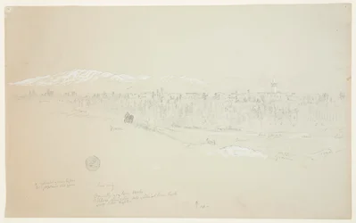 Dorp Kuseiyeh, Mount Lebanon in de Verte