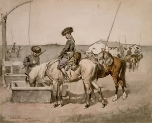 Een Amoerkozak (kozak van de Amoer), 1892-94
