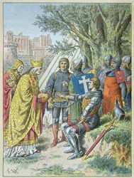 Bertrand Du Guesclin ontving de wrok die hij zocht om Avignon te behouden